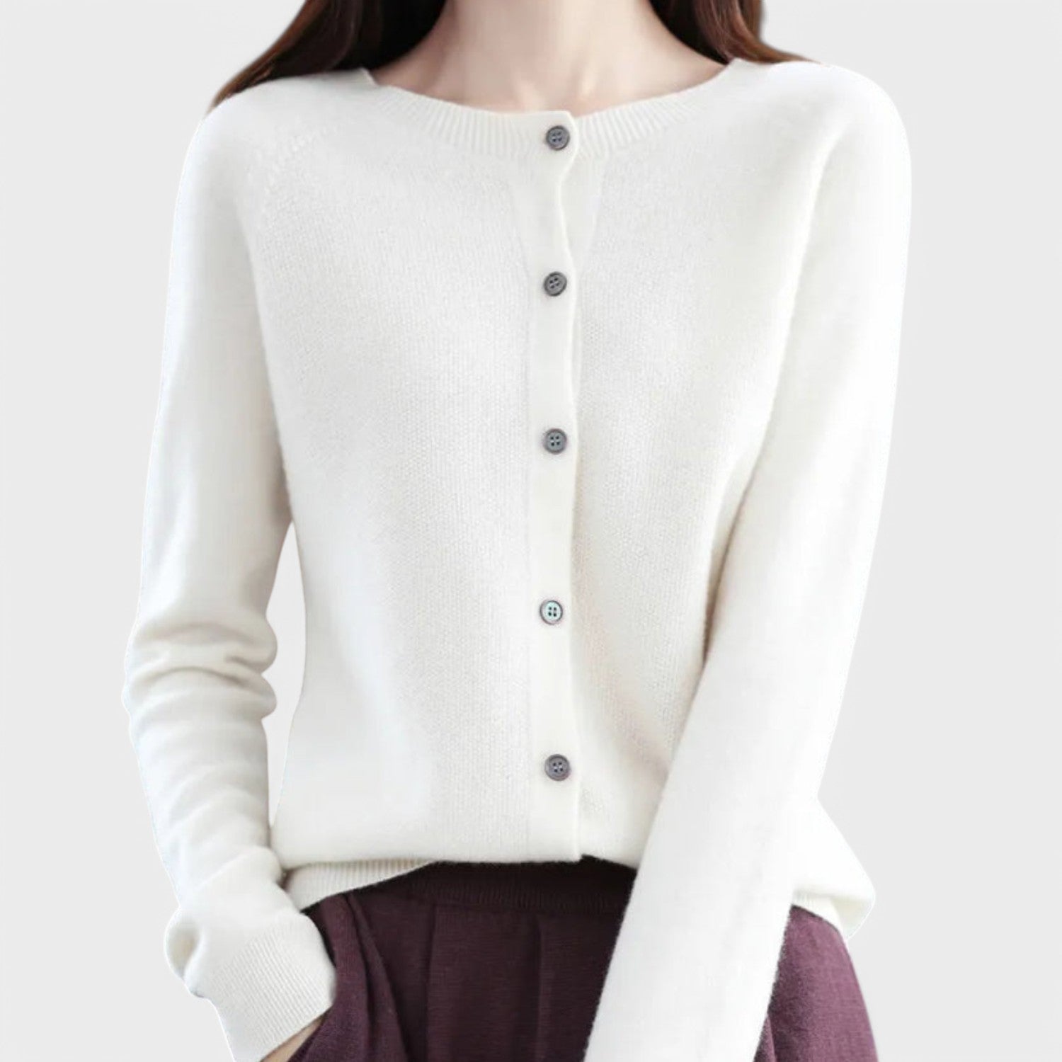 Jéssica - Cardigan en Maille de Cachemire