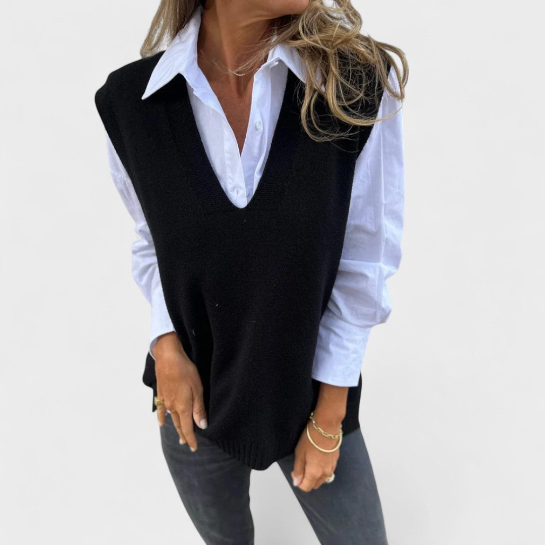 Selma - Gilet en maille