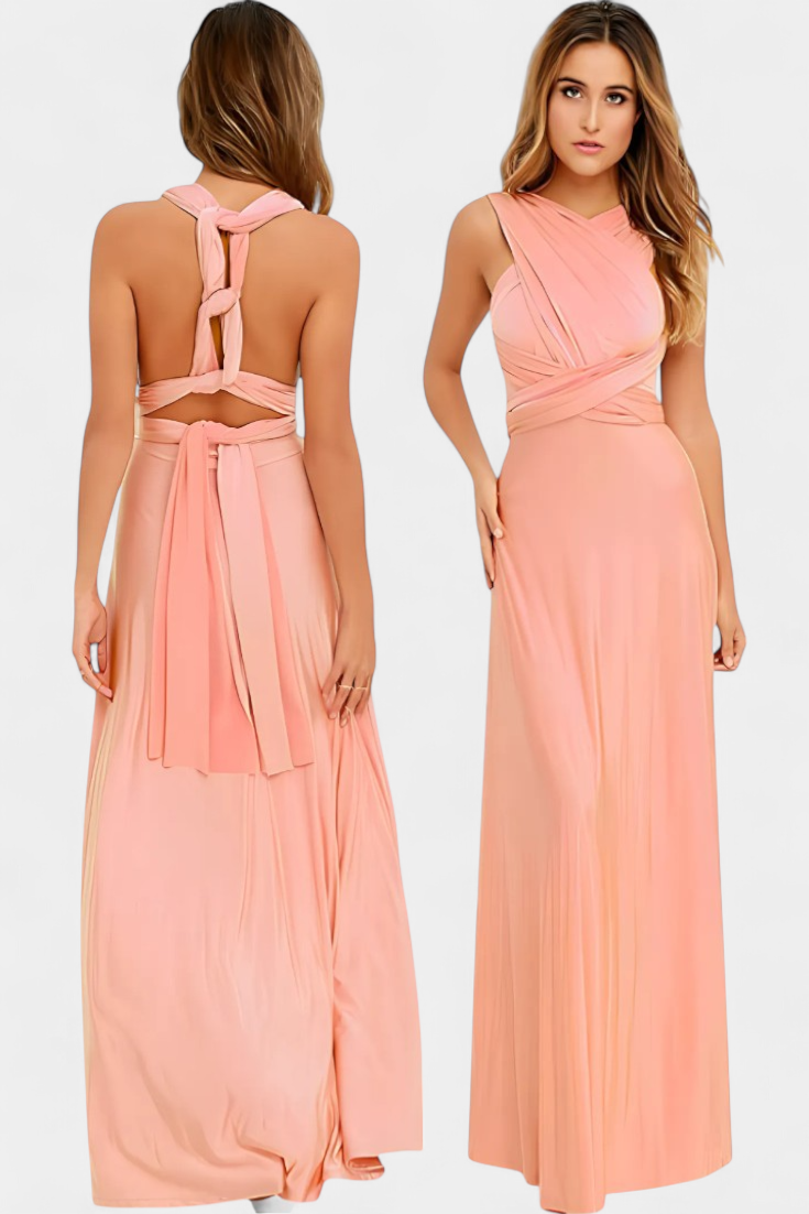 Robe Enveloppante Élégante et Ajustable Josephine