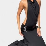 Robe Halter Georgia Élégance Luxe