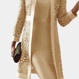 Freya Ensemble de Robe à Deux Pièces avec Dentelle