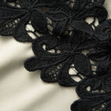 Robe Midi Diana en Dentelle Asymétrique