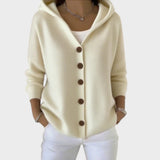 Leonor - Cardigan en maille femme en coton