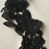 Robe Midi Diana en Dentelle Asymétrique