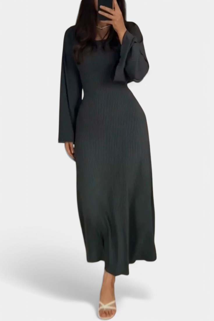 Robe Livia en Tricot avec Ceinture