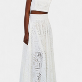 Danitza Ensemble Romantique en Dentelle Florale Découpée