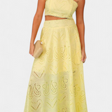 Danitza Ensemble Romantique en Dentelle Florale Découpée