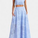 Danitza Ensemble Romantique en Dentelle Florale Découpée