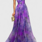 Robe Maxi Fleurie Ingrid avec Décolleté en V