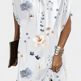 Robe Midi Intemporelle Haruna avec Décolleté Rond