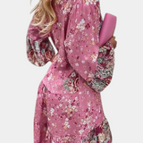 Vera Robe Mini A-Line Florale Boho